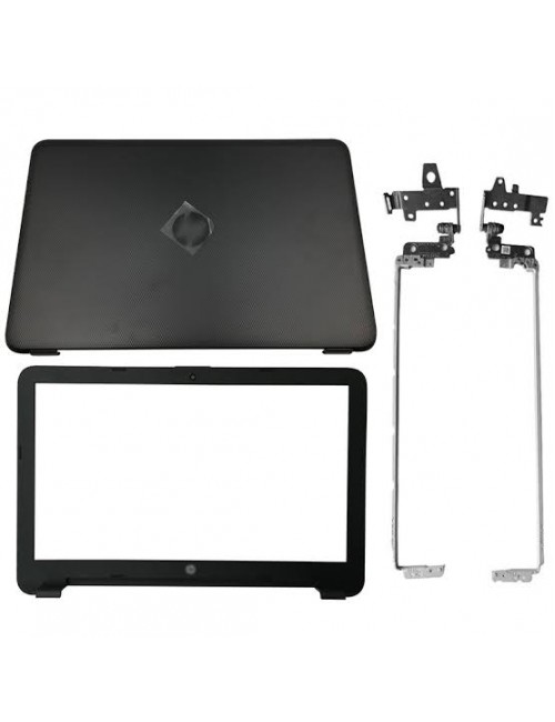 LAPTOP TOP PANEL FOR HP 15AC (WITH HINGE) BLK